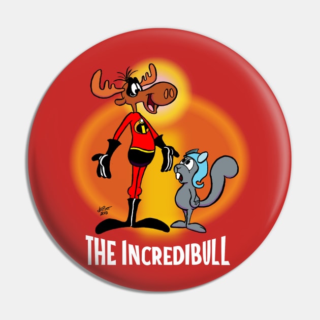 The Incredibull Pin by UzzyWorks