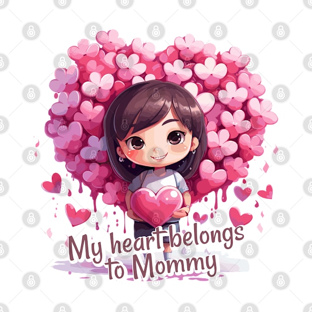 My heart belongs to Mommy by JessCrafts