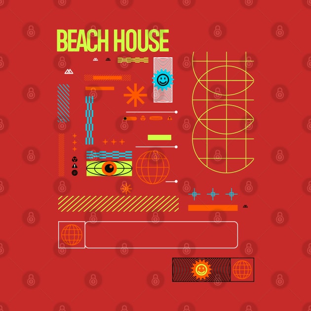 Beach House // Full Color by Chase Merch