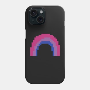 Bi Pride Rainbow Pixel Art Phone Case