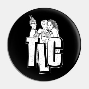 TLC // Dj // Hip hop //90s Pin