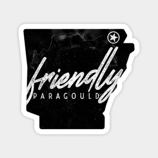 Friendly Paragould Magnet