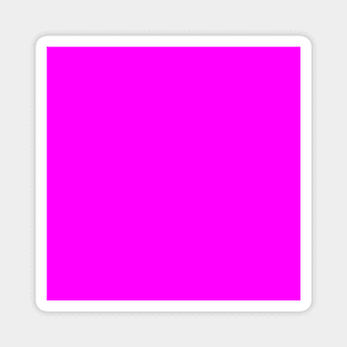 Solid Magenta Color - Solid Fuchsia Color Magnet