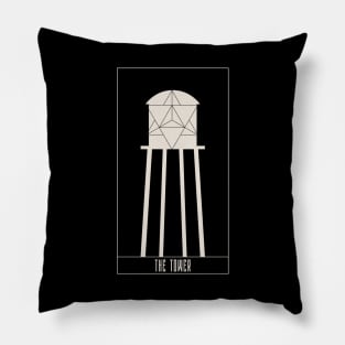 The Tower: "Rebirth from the Shattered Spire" Pillow