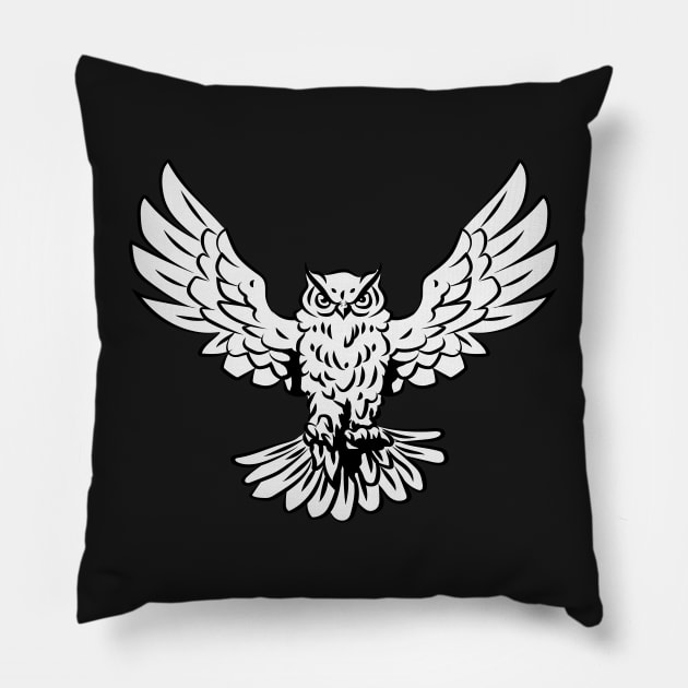 OWL Pillow by Qspark