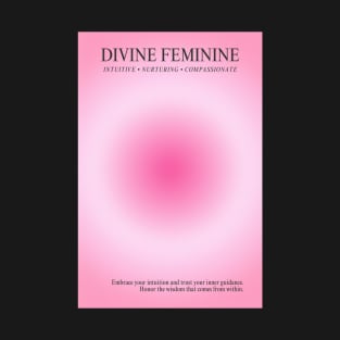 Divine Feminine Hot Pink Aura T-Shirt