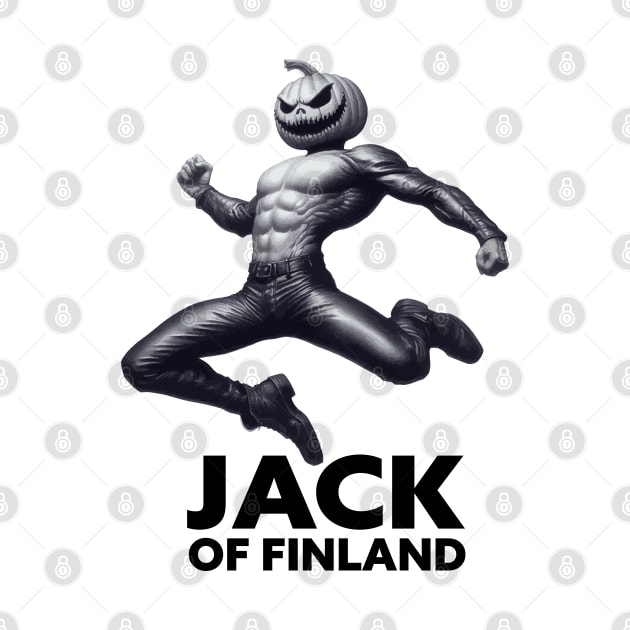 Jack the Pumpkinhead of Finland - LGBT Themed Halloween Design by VEKULI