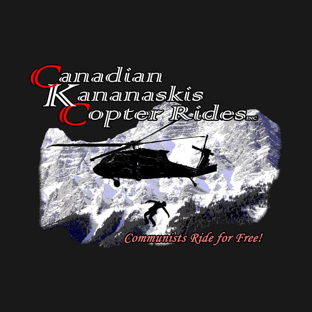 Canadian Copter Rides by RayceRiotApparel