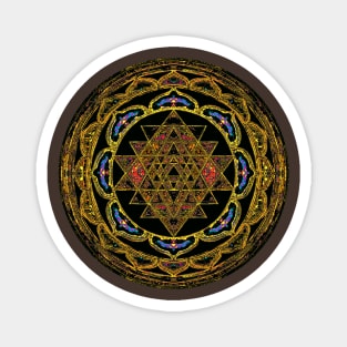 Ultimate Health Wealth Mandala Magnet