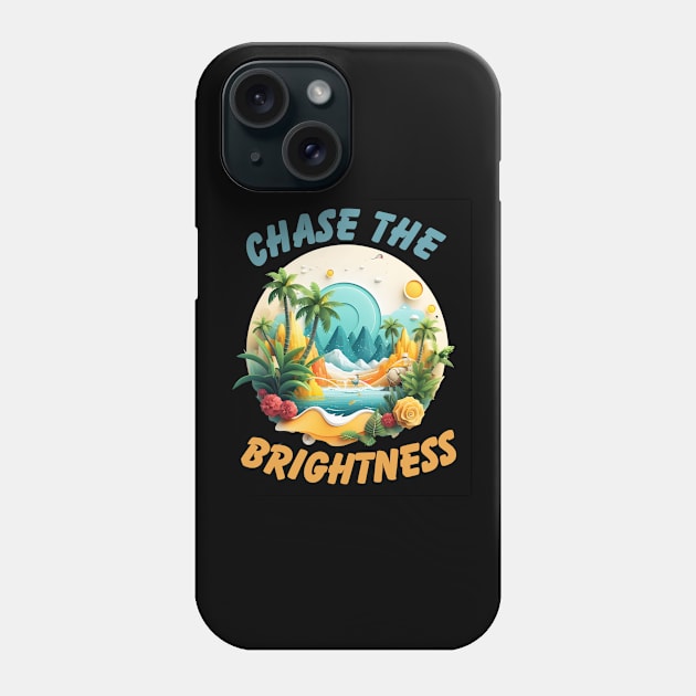 Chase the Brightness Phone Case by NedisDesign