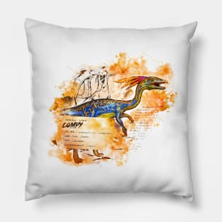 Compsognathus Pillow