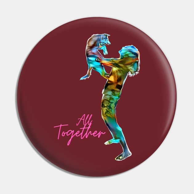 All Together (woman lifting doggie) Pin by PersianFMts