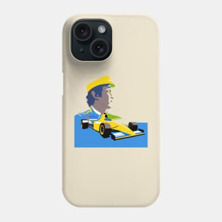 Senna "Our Hero Driver" Phone Case