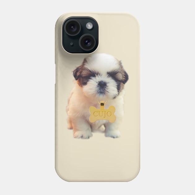 Cujo's baby picture Phone Case by Manatee Max