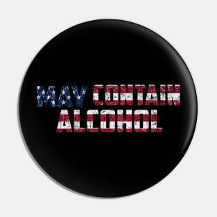 May contain alcohol Pin