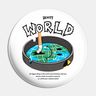 Skaett World Pin