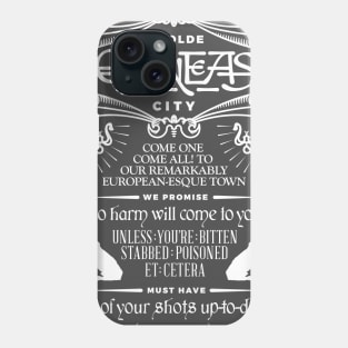 Werewolf Town - ATLAS Staring Zone Tourism Travel Phone Case