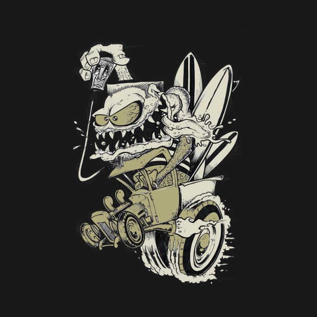 Classic Rat Fink by Mono oh Mono