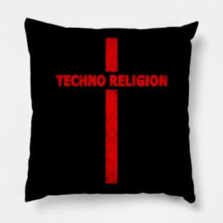 TECHNO RELIGION Pillow