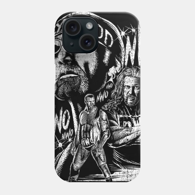 Vintage Three Legend White Phone Case by thesuamart