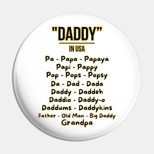 Father's day, Nicknames for Dad, Father's gifts, Dad's Day gifts, father's day gifts Pin