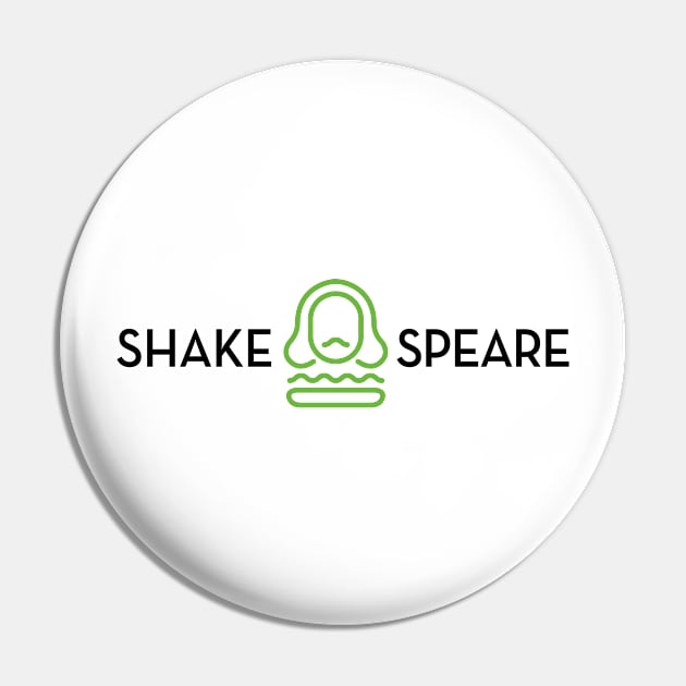 Shake Speare Pin by BigDlittled