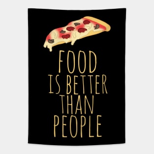 food is better than people Tapestry