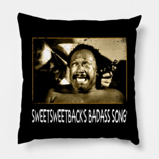 Badass Chic Transform Your Wardrobe with Sweetsweetback's Movie Tees Pillow