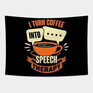 Speech Language Pathologist Therapist SLP Gift Tapestry