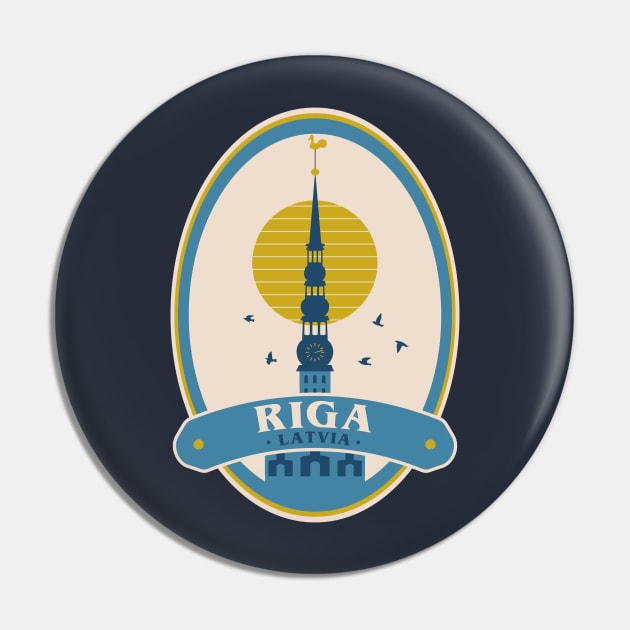 Riga Latvia Pin by deadright