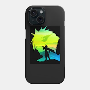 Cloud strife shadow Phone Case