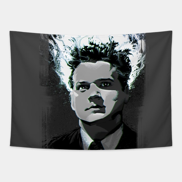 Eraserhead Tapestry by nabakumov