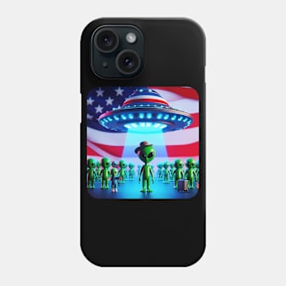 Little Green Men - Alien #5 Phone Case