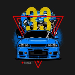 Nissan Skyline GTR R33 JDM Legend T-Shirt