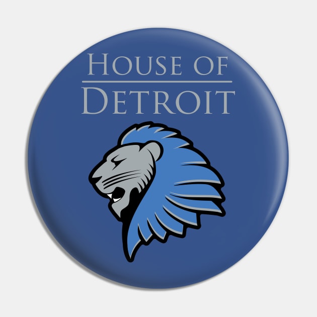 House of Detroit Pin by SteveOdesignz