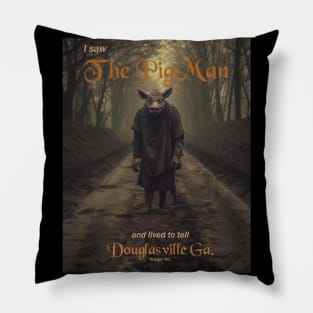 The Pig Man of Yeager Road Pillow