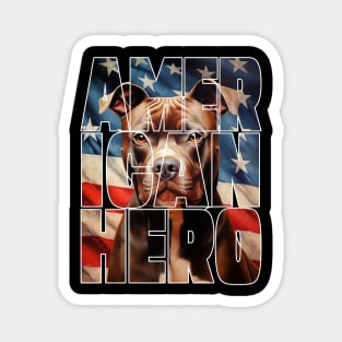 American Hero Magnet