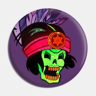 Mo Skull Pin