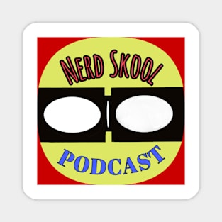 Nerd Skool Podcast Logo Magnet