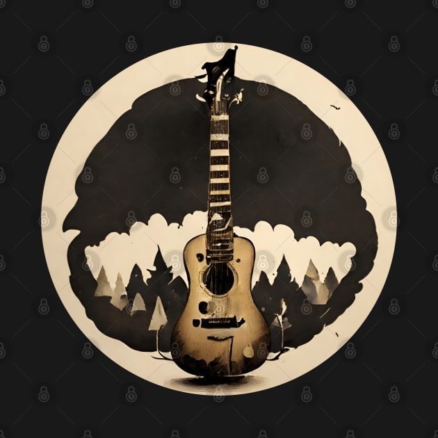 nature guitar by Javisolarte