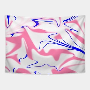 y2k Retro Pink Swirl Cloud Pattern Tapestry