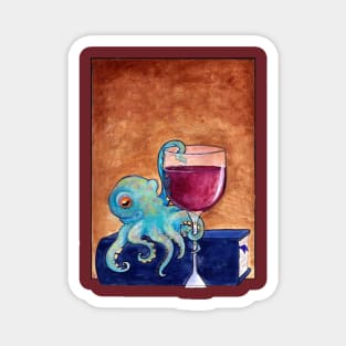 Octo Wine Magnet