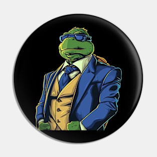 leonardo suit Pin