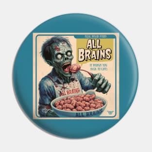 All Brains Pin