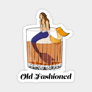 Old Fashioned Mermaid Magnet