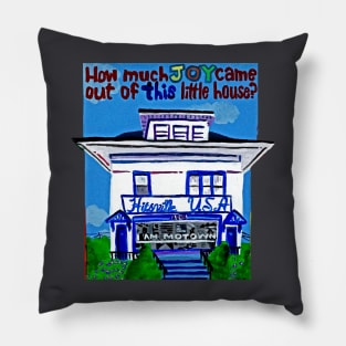 The Motown House Pillow