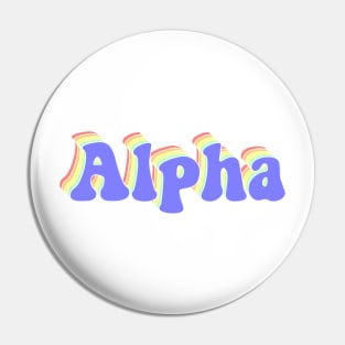 Alpha Pin