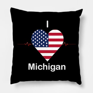 I love Michigan Pillow