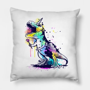 Unicornosaurus rex Pillow