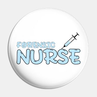 Forensic Nurse Blue Pin